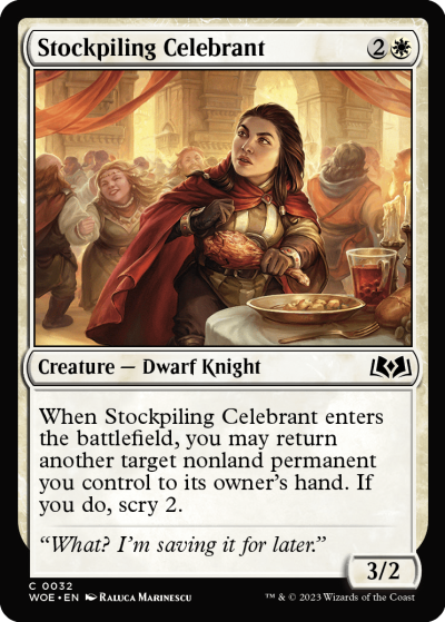 Stockpiling Celebrant - Wilds of Eldraine Spoiler