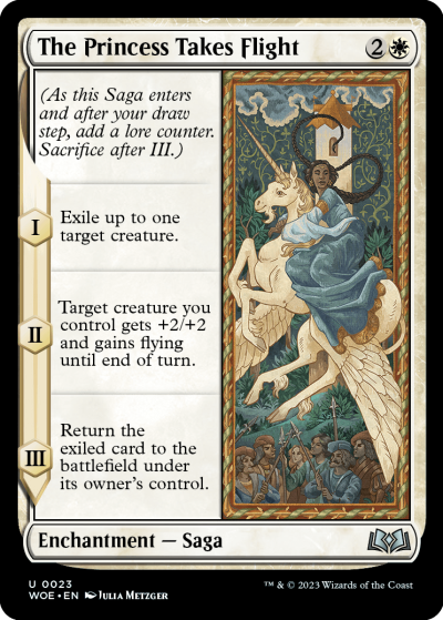 The Princess Takes Flight - Wilds of Eldraine Spoiler