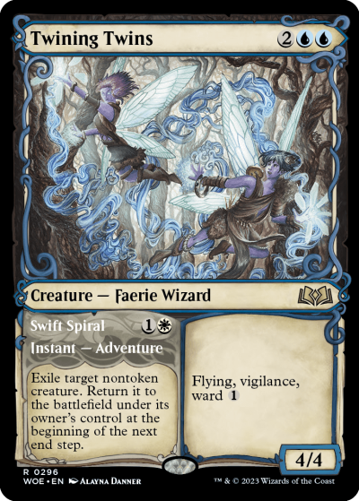 Twining Twins (Variant) - Wilds of Eldraine Spoiler