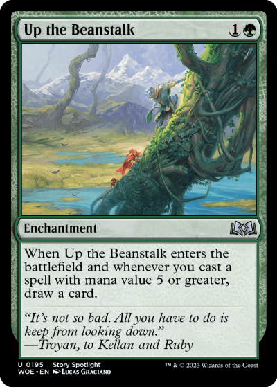 Up the Beanstalk - Wilds of Eldraine Spoiler