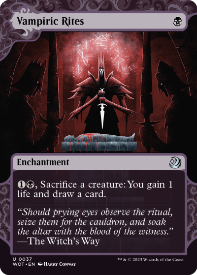 Vampiric Rites - Wilds of Eldraine Spoiler