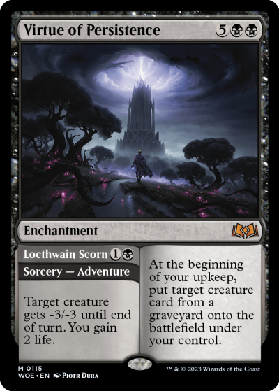 Virtue of Persistence - Wilds of Eldraine Spoiler