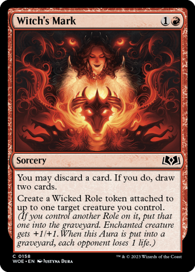 Witch's Mark - Wilds of Eldraine Spoiler