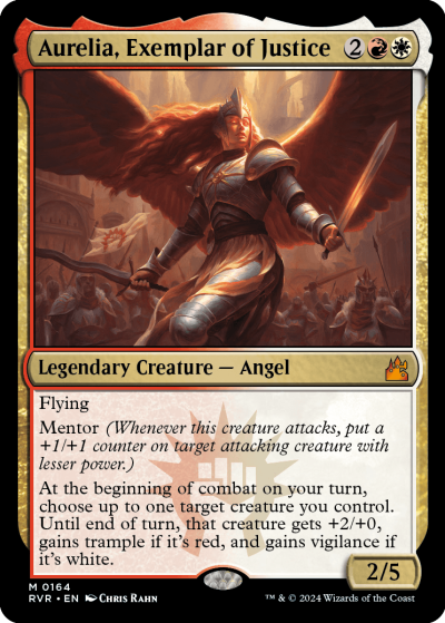 Aurelia, Exemplar of Justice - Ravnica Remastered Spoiler