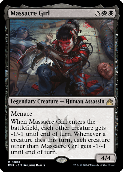 Massacre Girl - Ravnica Remastered Spoiler