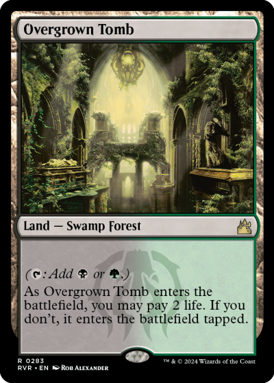 Overgrown Tomb - Ravnica Remastered Spoiler