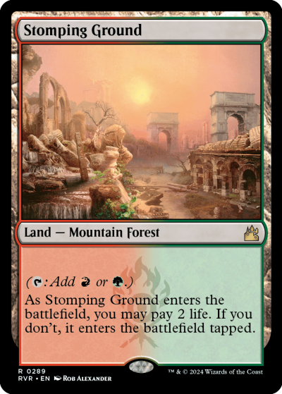 Stomping Ground - Ravnica Remastered Spoiler