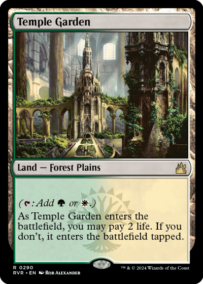 Temple Garden - Ravnica Remastered Spoiler