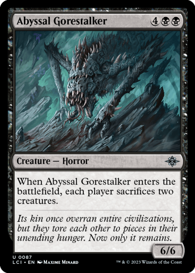 Abyssal Gorestalker - The Lost Caverns of Ixalan Spoiler