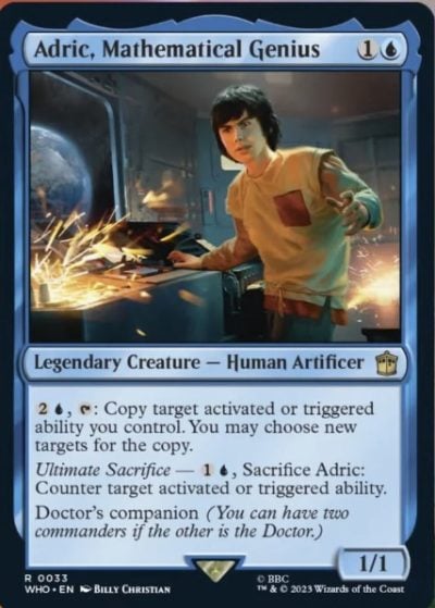 Adric, Mathematical Genius