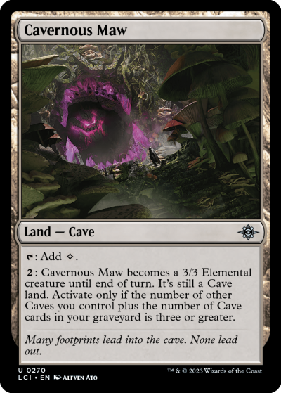 Cavernous Maw - The Lost Caverns of Ixalan Spoiler