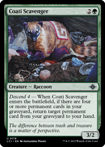 Coati Scavenger - The Lost Caverns of Ixalan Spoiler