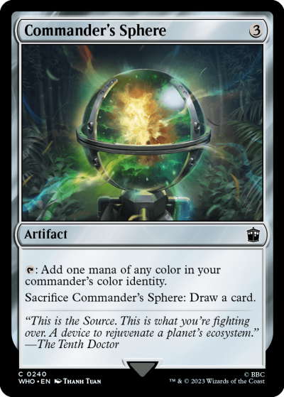 Commander's Sphere - Doctor Who Spoiler