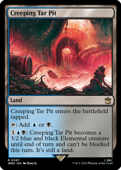 Creeping Tar Pit - Doctor Who Spoiler