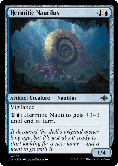 Hermit Nautilus - The Lost Caverns of Ixalan Spoiler