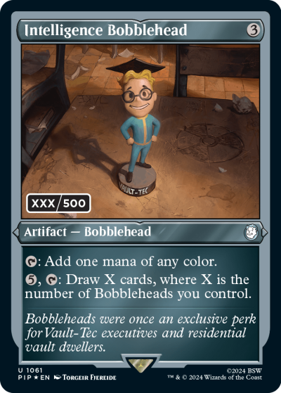 Intelligence Bobblehead - Fallout Spoiler