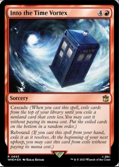 Into the Time Vortex - Dr Who Spoiler