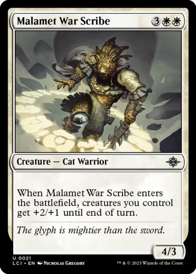 Malamet War Scribe