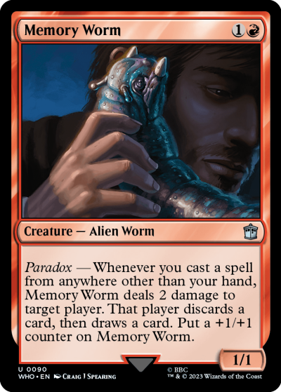 Memory Worm - Doctor Who Spoiler