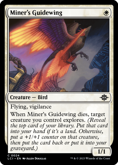 Miner's Guidewing - The Lost Caverns of Ixalan Spoiler
