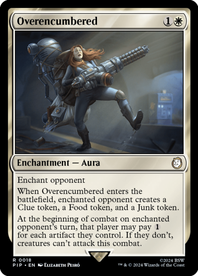 Overencumbered - Fallout Spoiler