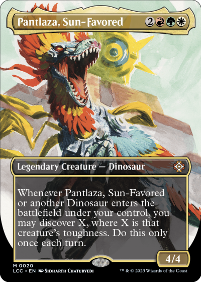 Pantlaza, Sun-Favored (Variant) - The Lost Caverns of Ixalan Spoiler