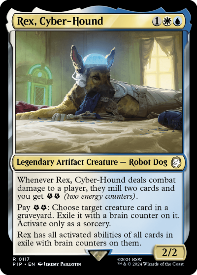 Rex, Cyber-Hound - Fallout Spoiler