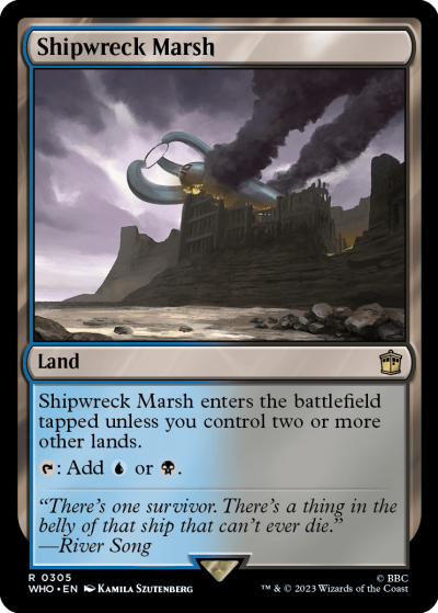 Shipwreck Marsh - Doctor Who Spoiler