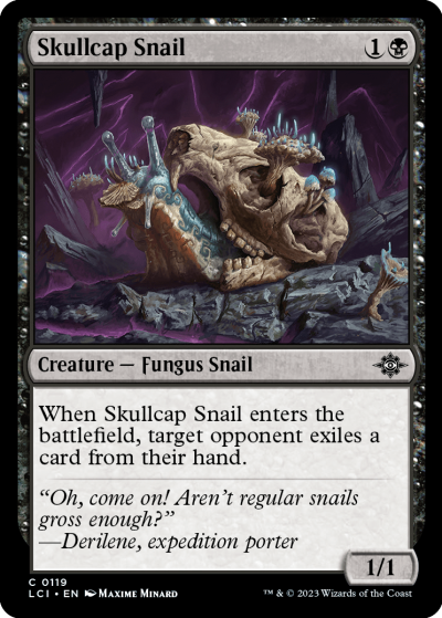 Skullcap Snail - The Lost Caverns of Ixalan Spoiler
