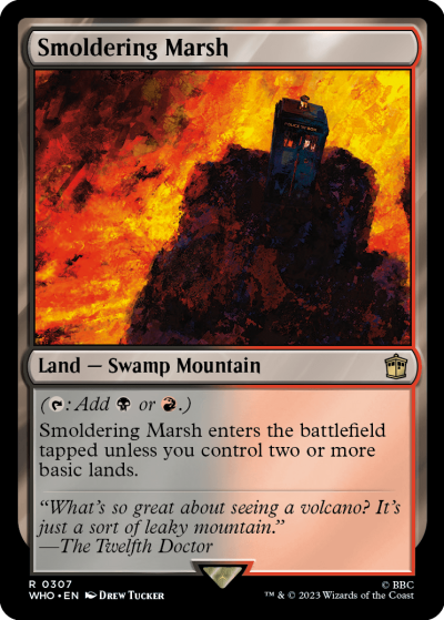 Smoldering Marsh - Doctor Who Spoiler