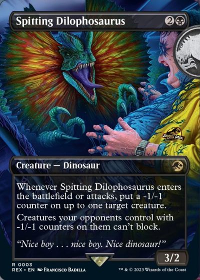 Spitting Dilophosaurus