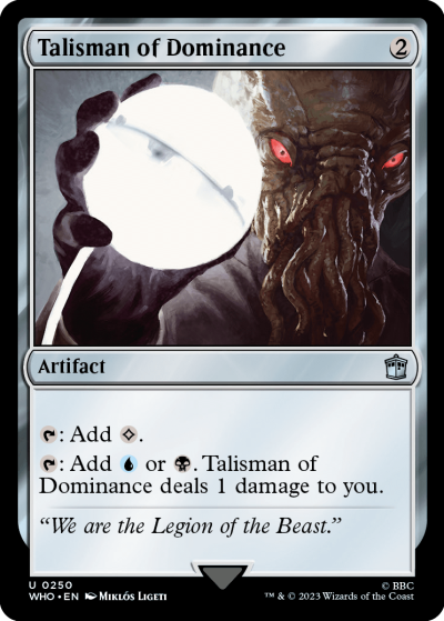 Talisman of Dominance - Doctor Who Spoiler