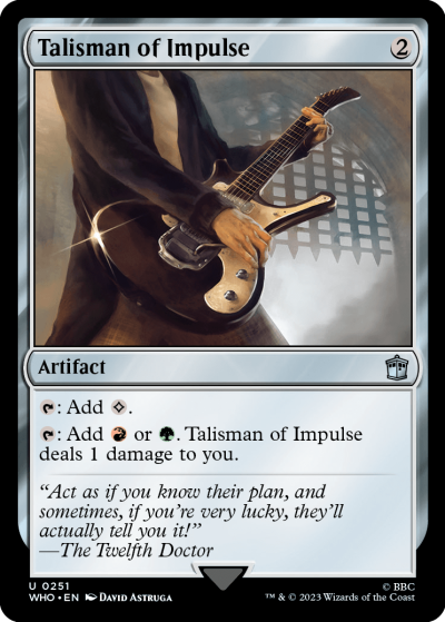 Talisman of Impulse - Doctor Who Spoiler