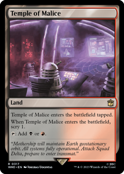 Temple of Malice - Doctor Who Spoiler