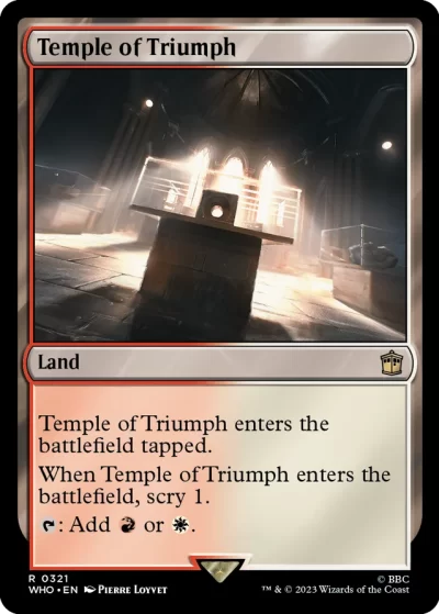 Temple of Triumph - Dr Who Spoiler