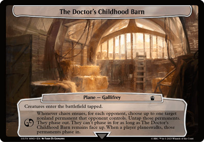 The Doctor's Childhood Barn