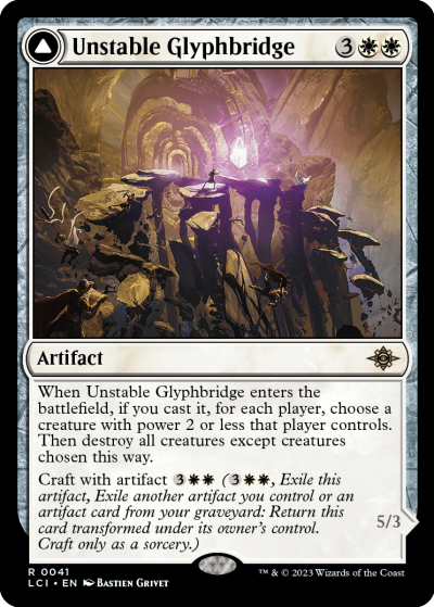 Unstable Glyphbridge - The Lost Caverns of Ixalan Spoiler