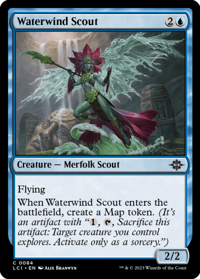 Waterwind Scout - The Lost Caverns of Ixalan Spoiler