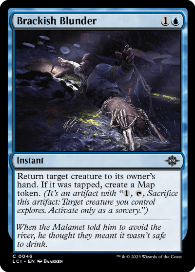 Brackish Blunder - The Lost Caverns of Ixalan Spoiler