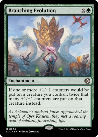 Branching Evolution - The Lost Caverns of Ixalan Commander Spoiler