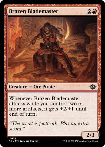 Brazen Blademaster - The Lost Caverns of Ixalan Spoiler