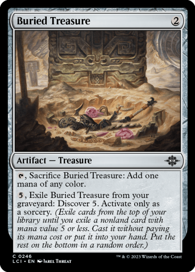 Buried Treasure - The Lost Caverns of Ixalan Spoiler