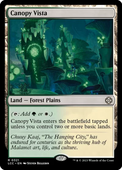 Canopy Vista - The Lost Caverns of Ixalan Commander Spoiler