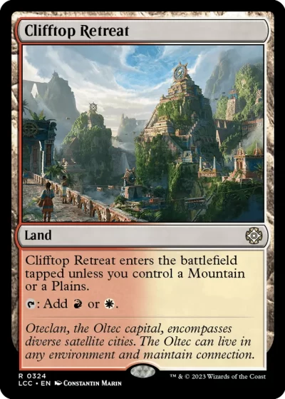 Clifftop Retreat - The Lost Caverns of Ixalan Commander Spoiler