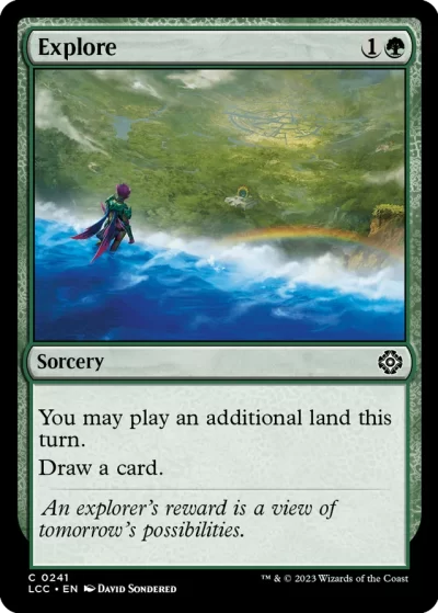 Explore - The Lost Caverns of Ixalan Commander Spoiler