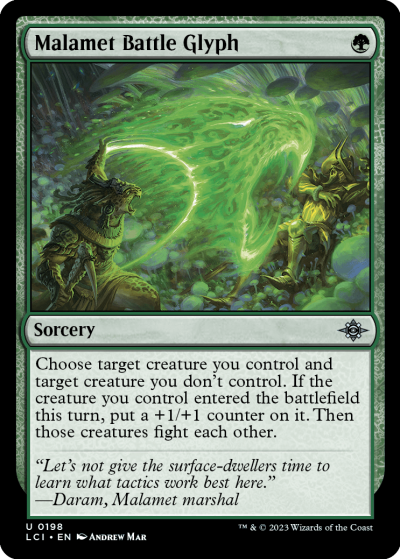 Malamet Battle Glyph - The Lost Caverns of Ixalan Spoiler