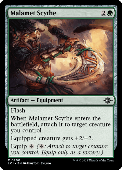 Malamet Scythe - The Lost Caverns of Ixalan Spoiler