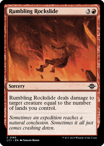 Rumbling Rockslide - The Lost Caverns of Ixalan Spoiler