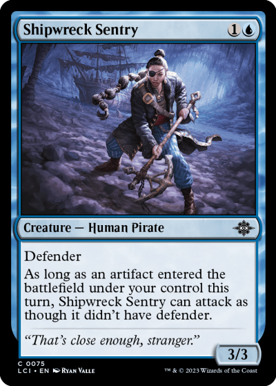 Shipwreck Sentry - The Lost Caverns of Ixalan Spoiler