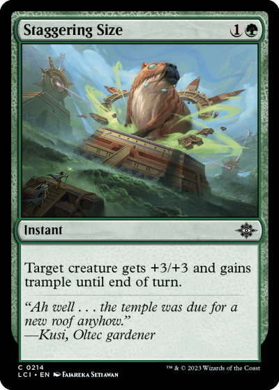Staggering Size - The Lost Caverns of Ixalan Spoiler